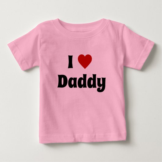 I Liebe Papi Tshirt (Vorderseite)