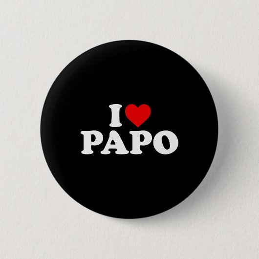 I Liebe Papo Button (Vorderseite)