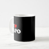 I Liebe Papo Kaffeetasse (Vorderseite Links)