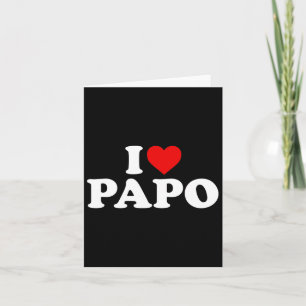 I Liebe Papo Karte