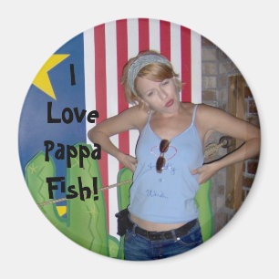 I Liebe Pappa Fische! Magnet