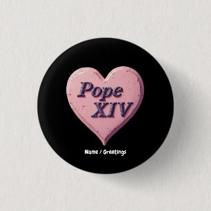 I Liebe Papst Leo XIV Lang lebe unser gesegneter V Button