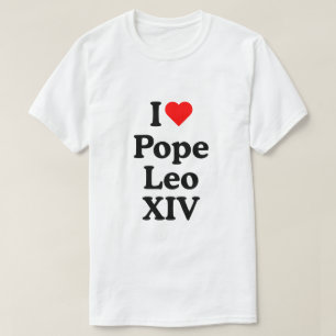 I Liebe Papst Leo XVI T-Shirt
