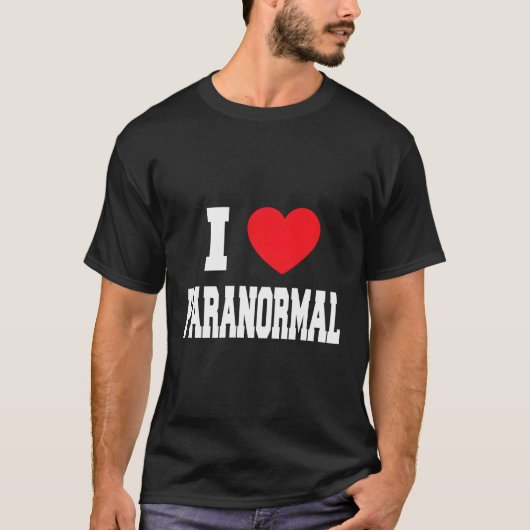 I Liebe paranormal T-Shirt (Vorderseite)