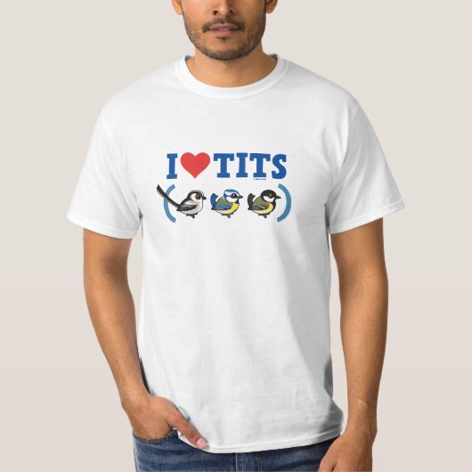 I Liebe Paridae EU T-Shirt (Vorderseite)