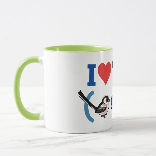I Liebe Paridae EU Tasse (Links)
