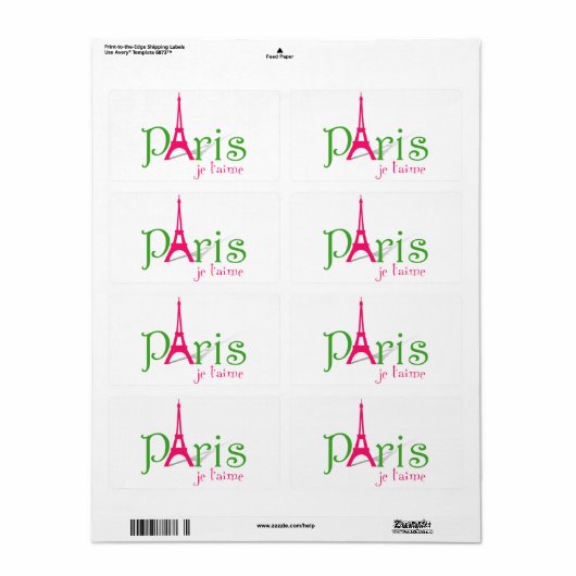 I Liebe Paris (Vorne)