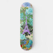 I Liebe Paris 2 Skateboard (Vorderseite)