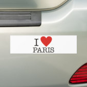 I Liebe Paris Autoaufkleber (Auf Auto)