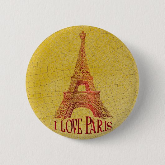 I Liebe Paris Button (Vorderseite)