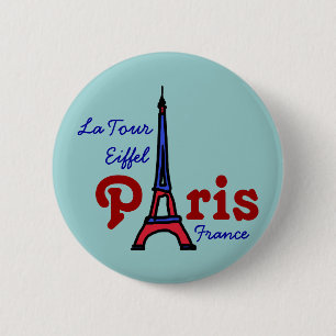 I Liebe Paris Button