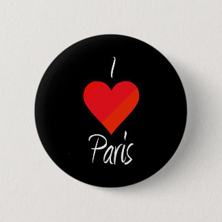 I Liebe Paris Button