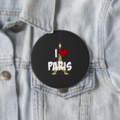 I Liebe Paris Button (Beispiel)