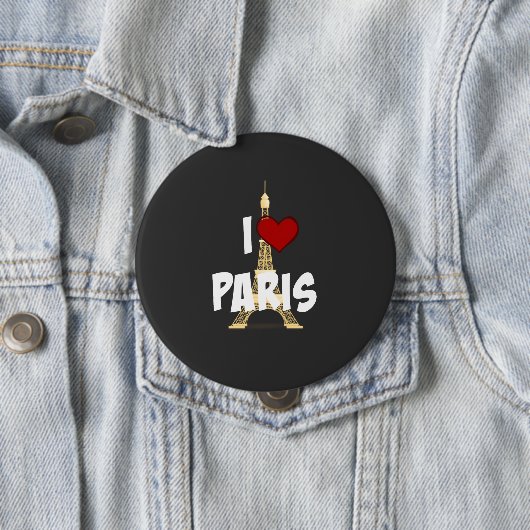 I Liebe Paris Button (Beispiel)