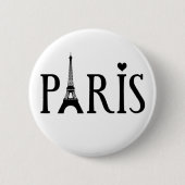 I Liebe Paris Button (Vorderseite)