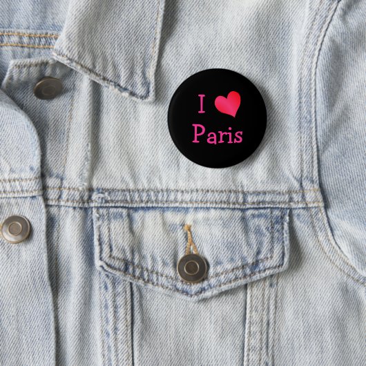 I Liebe Paris Button (Beispiel)