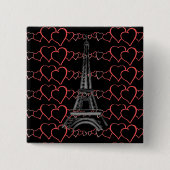 I Liebe Paris, Button Eiffelturm (Vorderseite)