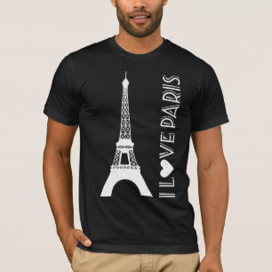 I Liebe Paris Der Eiffelturm T-Shirt