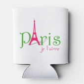 I Liebe Paris Dosenkühler (Rückseite)