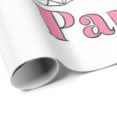 I Liebe Paris Eiffel Tower Frankreich Geschenk Geschenkpapier (Rolleneckpunkt)