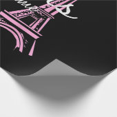 I Liebe Paris Eiffel Tower Frankreich Geschenkpapier (Ecke)