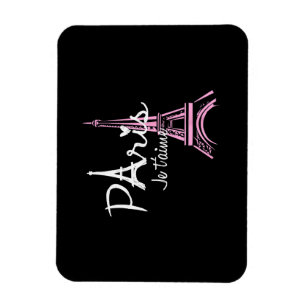 I Liebe Paris Eiffel Tower Frankreich Magnet