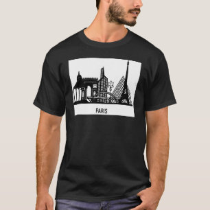 I Liebe Paris Eiffel Tower Frankreich T-Shirt