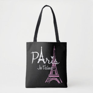 I Liebe Paris Eiffel Tower Frankreich Tasche