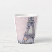 I Liebe Paris Eiffel Tower Latte Tasse (Vorderseite)