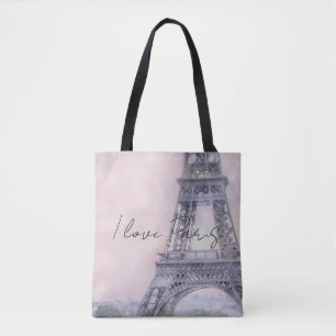 I Liebe Paris Eiffel Tower Tasche