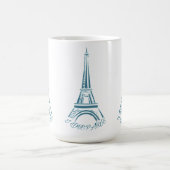 I Liebe Paris | Eiffeltour Kaffeetasse (Mittel)