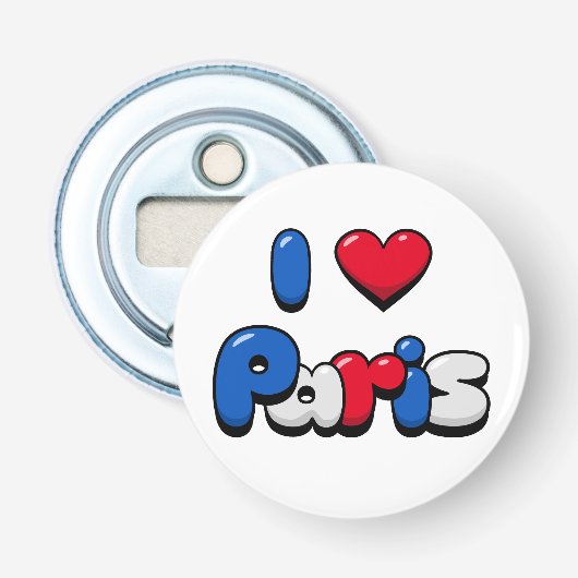I Liebe Paris Flaschenöffner (Vorderseite)