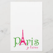 I Liebe Paris Flyer (Hinten)