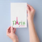 I Liebe Paris Flyer (Handgriff)
