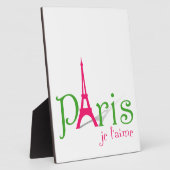 I Liebe Paris Fotoplatte (Seite)