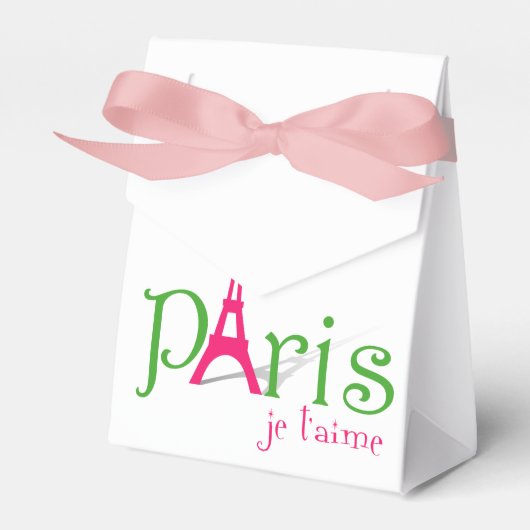 I Liebe Paris Geschenkschachtel (Vorderseite)