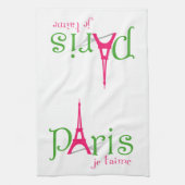 I Liebe Paris Handtuch (Vertikal)