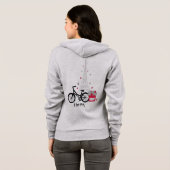 I Liebe Paris Hoodie (Schwarz voll)