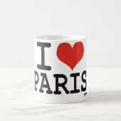 I Liebe Paris Kaffeetasse (Mittel)