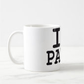 I Liebe Paris Kaffeetasse (Links)