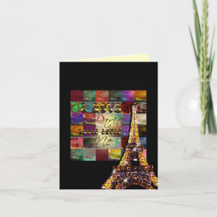 I Liebe Paris - Karte, Gruß, Anmerkung Karte