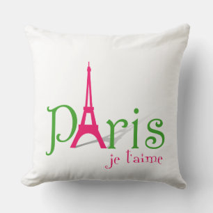 I Liebe Paris Kissen