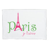 I Liebe Paris Kissenbezug (Vorderseite)