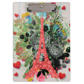 I Liebe Paris Klemmbrett (Vorderseite)