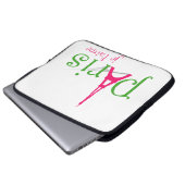 I Liebe Paris Laptopschutzhülle (Vorne Knopf)
