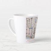 I Liebe Paris Latte Tasse (Linke Ecke)