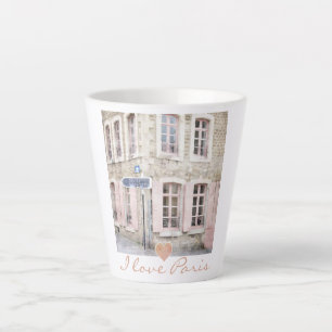 I Liebe Paris Latte Tasse