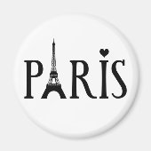 I Liebe Paris Magnet (Vorne)