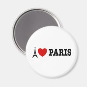 I Liebe Paris Magnet (Vorderseite/Rückseite)