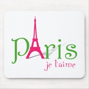 I Liebe Paris Mousepad